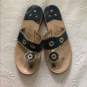 Jack Rogers Nantucket Gold Sandal